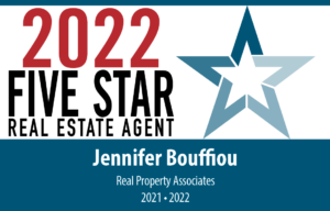 2021-2022 Five Star Real Estate Agent Jenny Bouffiou